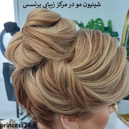 شینیون مو در مرکز زیبایی پرنسس