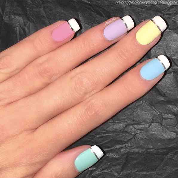 کاشت ناخن روش و طرح جدید